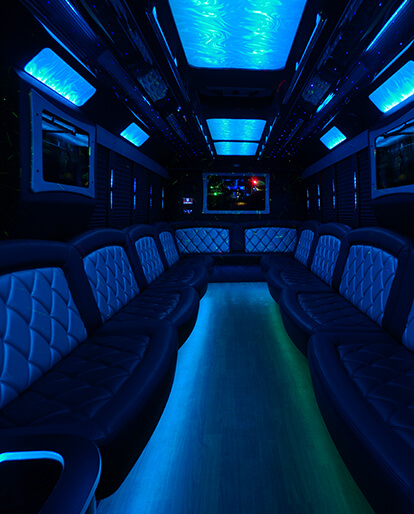 34 passenger party bus