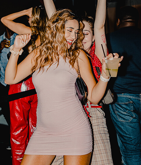 girls in a party
